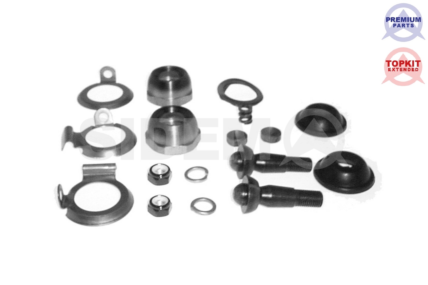 SIDEM 23082 SET Repair kit, supporting/ball joint Front Axle